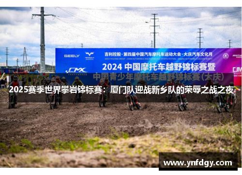 2025赛季世界攀岩锦标赛：厦门队迎战新乡队的荣辱之战之夜
